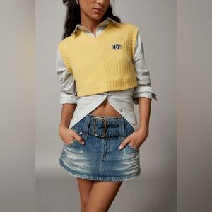 BDG Urban Outfitters Denim Micro Mini Skirt | Jean Mini Skirt | Size Large